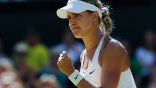 RT @GlobalEdmonton: Canada’s Eugenie Bouchard make…