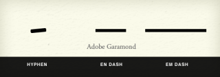 Mind Your En And Em Dashes: Typographic Etiquette